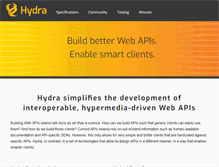Tablet Screenshot of hydra-cg.com